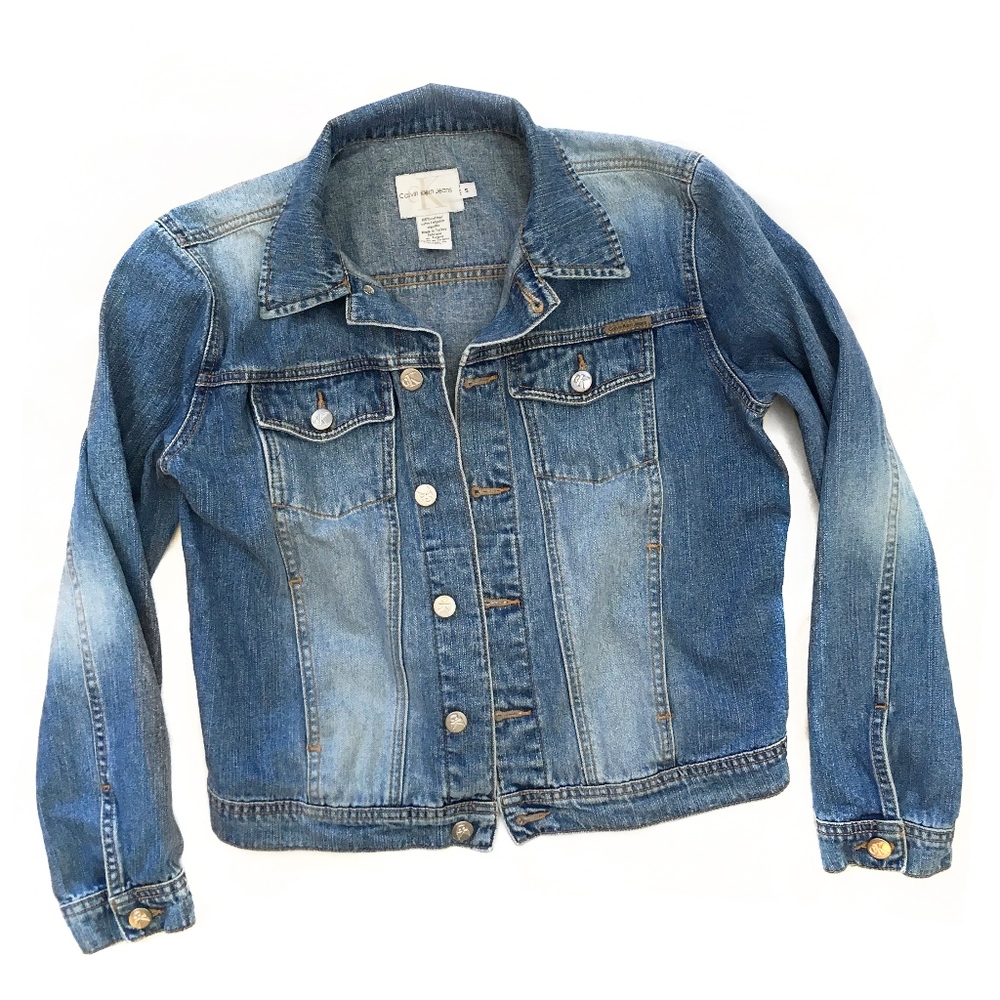 Calvin Klein Jean Jacket Size Small